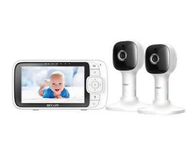 5″ Smart HD Nursery Pal Baby Monitor Twin Pack
