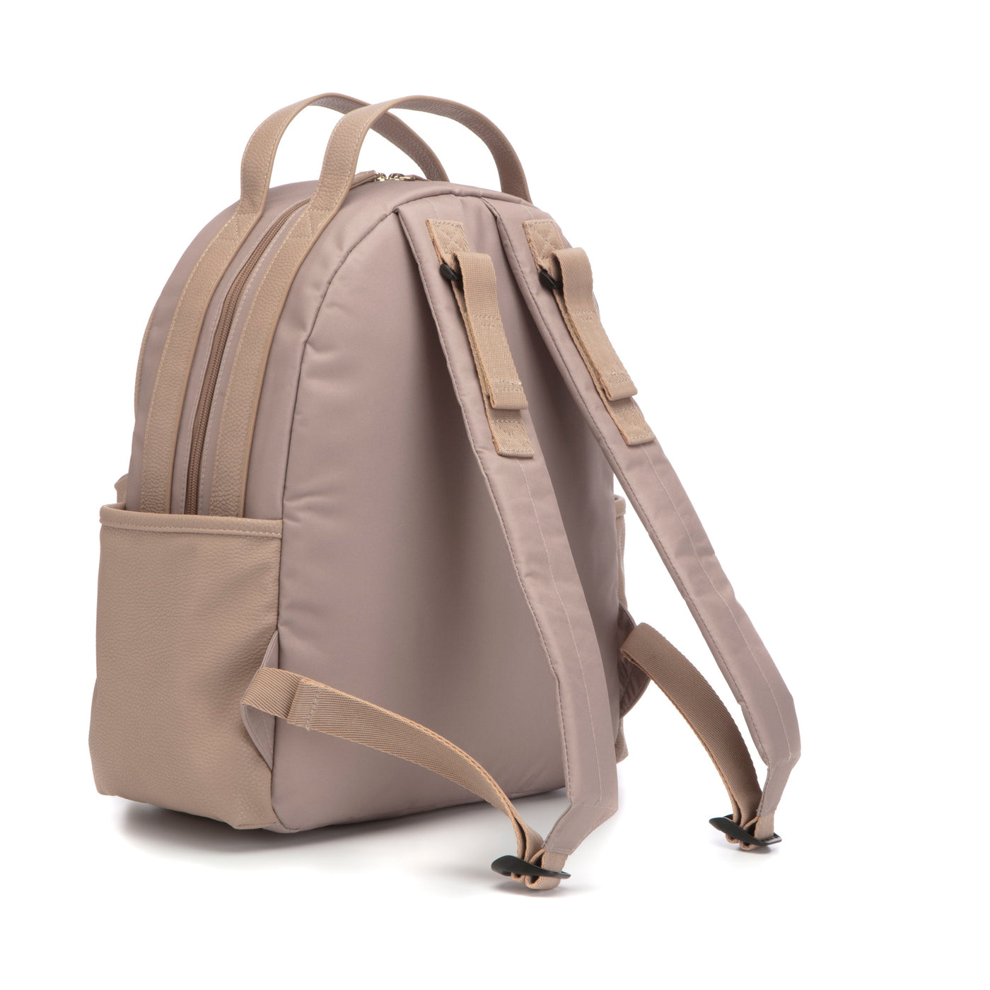 Lola Backpack Nappy Bag Vegan Leather - Blush