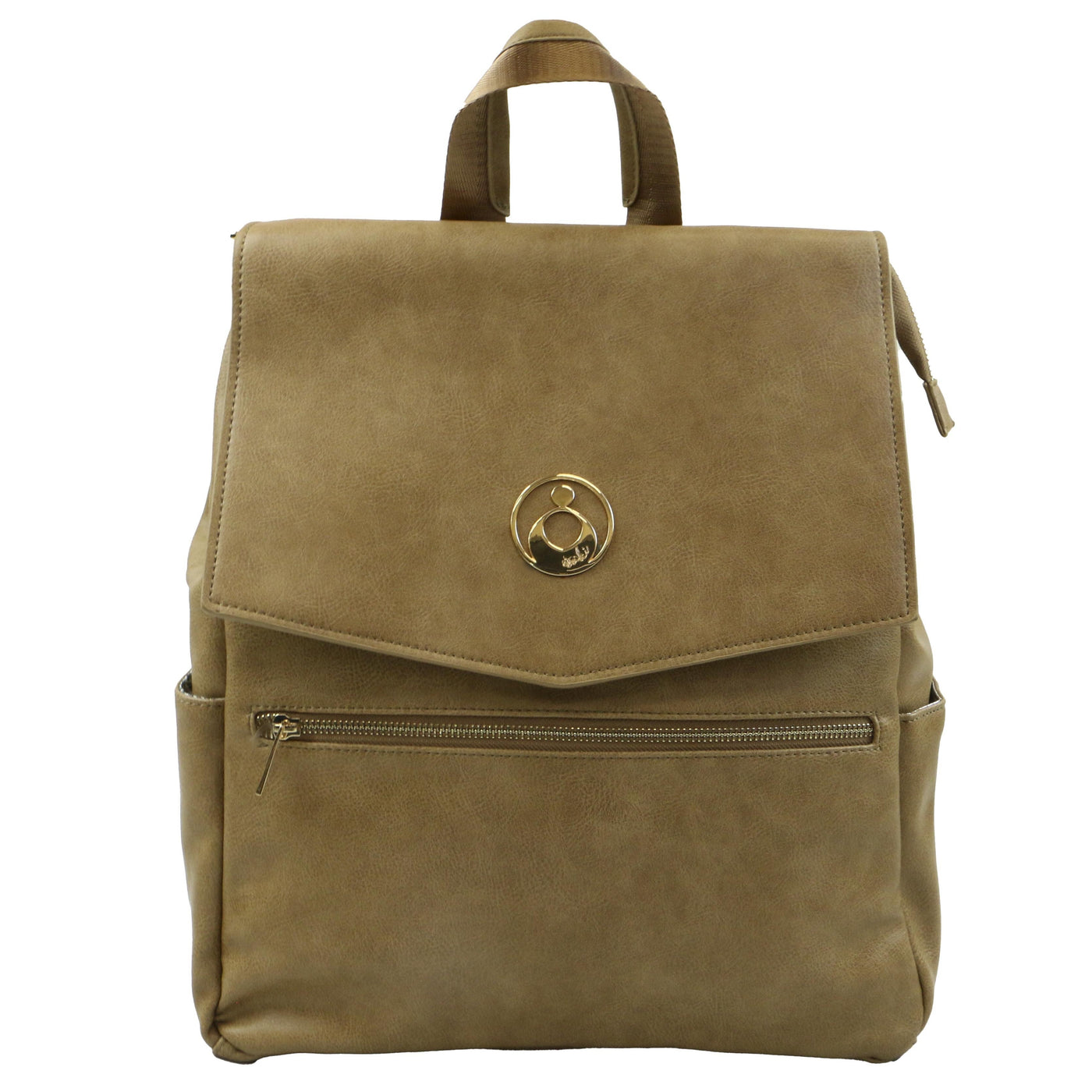 Hartley Backpack Nappy Bag - Latte