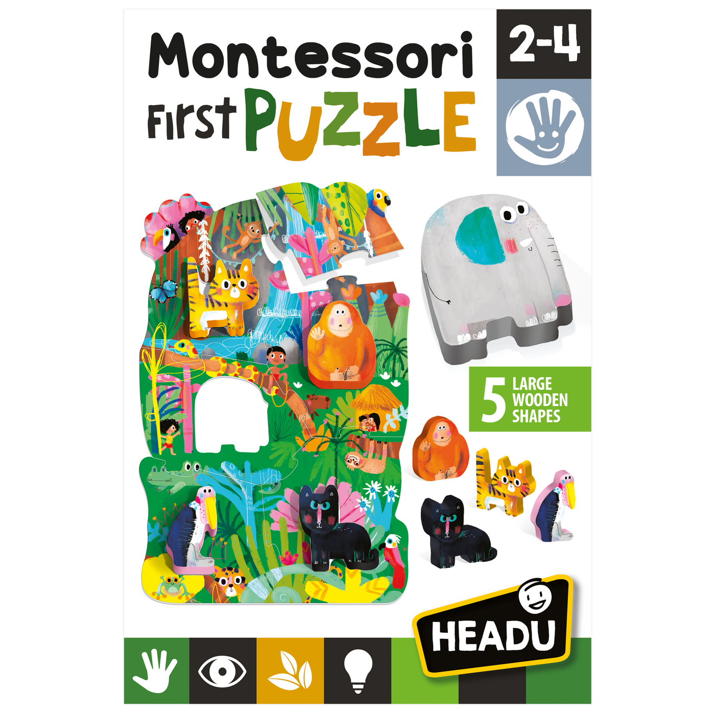 First Puzzle: The Jungle (Montessori)