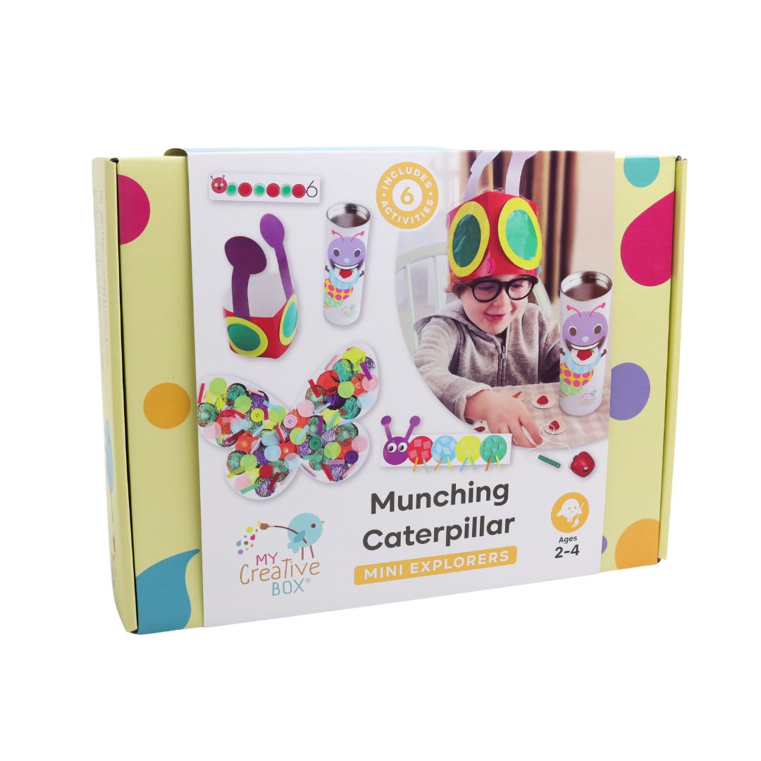 Mini Explorers Munching Caterpillar Box - My Creative Box