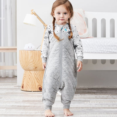 Love to Dream | Sleep Suit Extra Warm 3.5 TOG - Grey - Belly Beyond 
