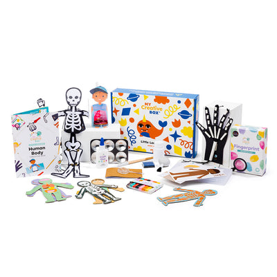 Little Learners Human Body Creative Box - My Creative Box