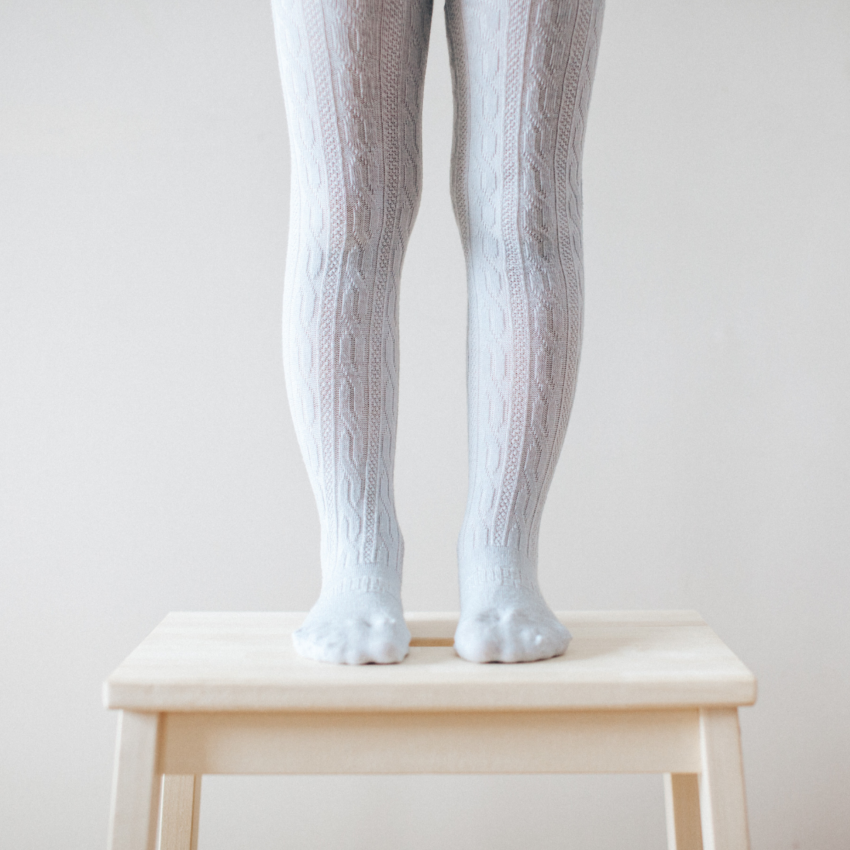 Lamington | Merino Wool Cable Tights - Belly Beyond 