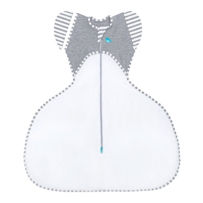 Love to Dream | Swaddle Up™ Transition Hip Harness 1.0 TOG - Grey - Belly Beyond 