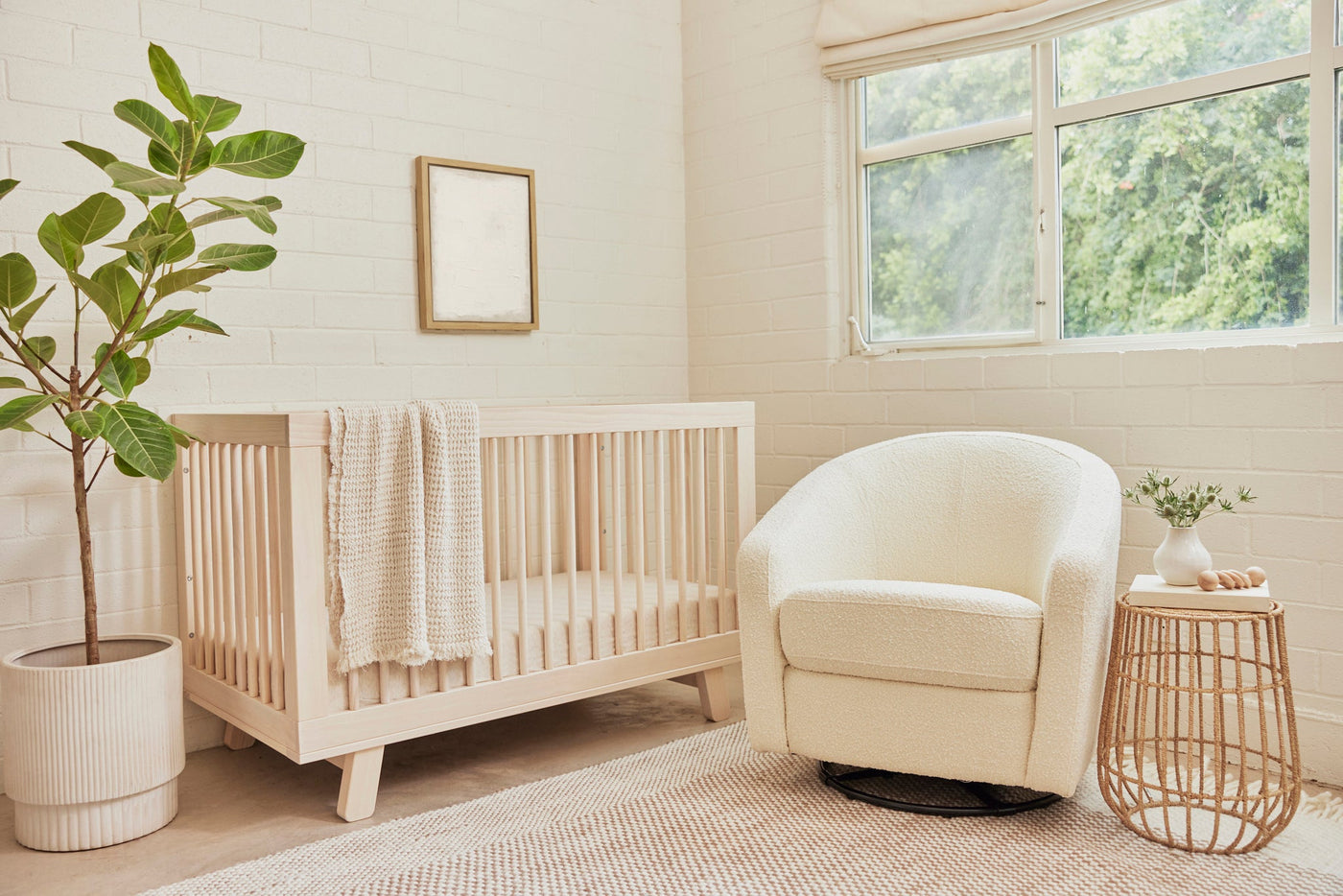 Baby nursery with Babyletto cot furniture