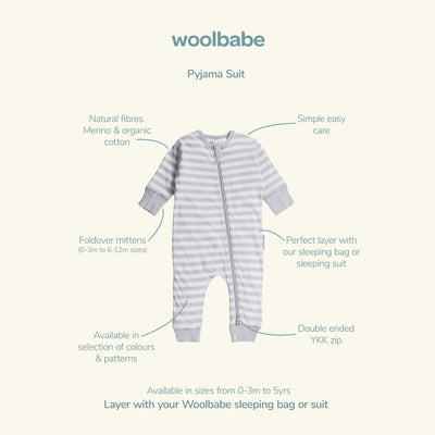 Pyjama Suit - Fern (3-6mths)