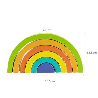 Rainbow Stacking Arch