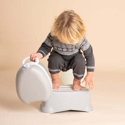 My Little Step Stool - Pearl Grey