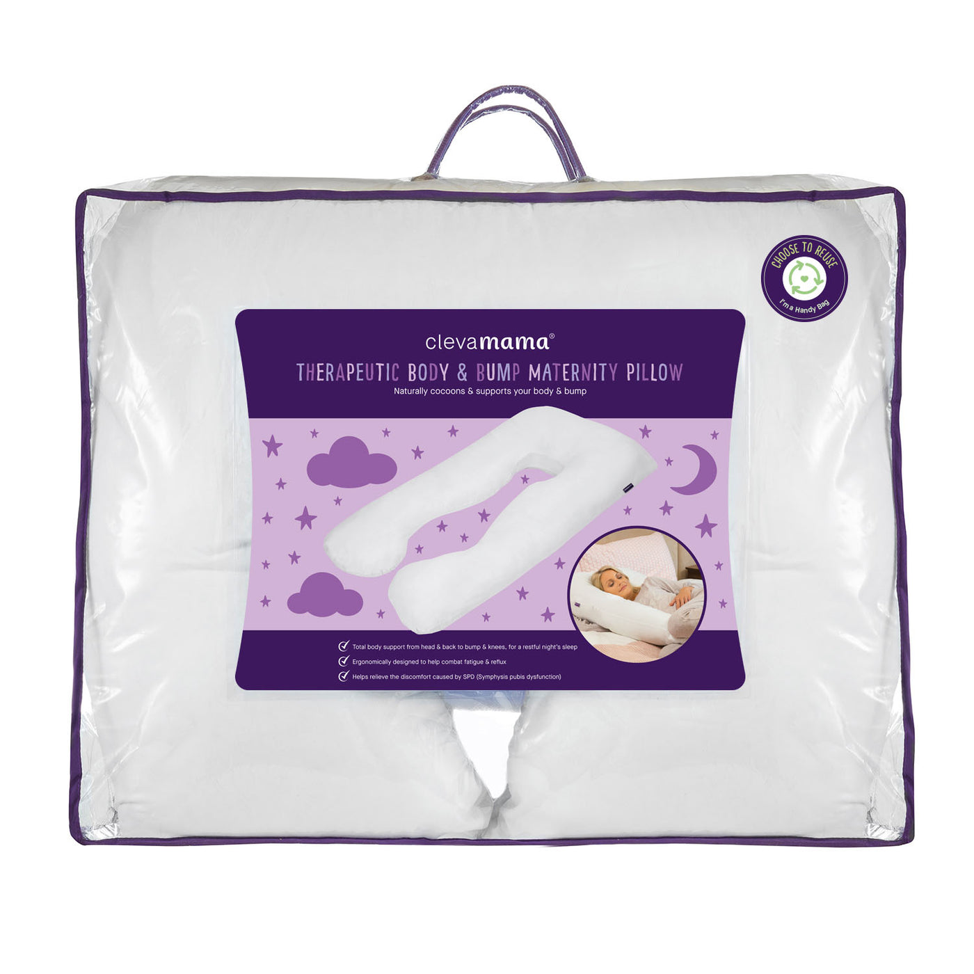 Therapeutic Body & Bump Maternity Pillow