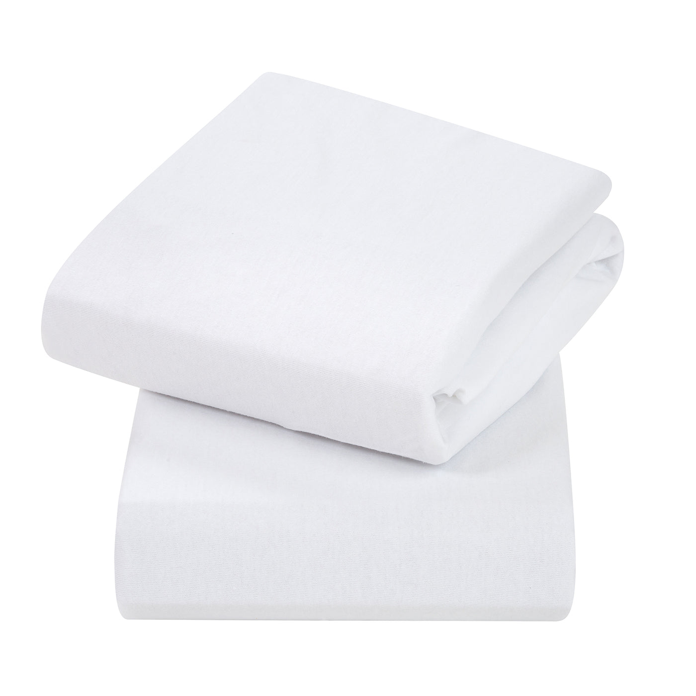 Jersey Cotton Fitted Sheets for Moses & Pram 2pk 82 x 38cm