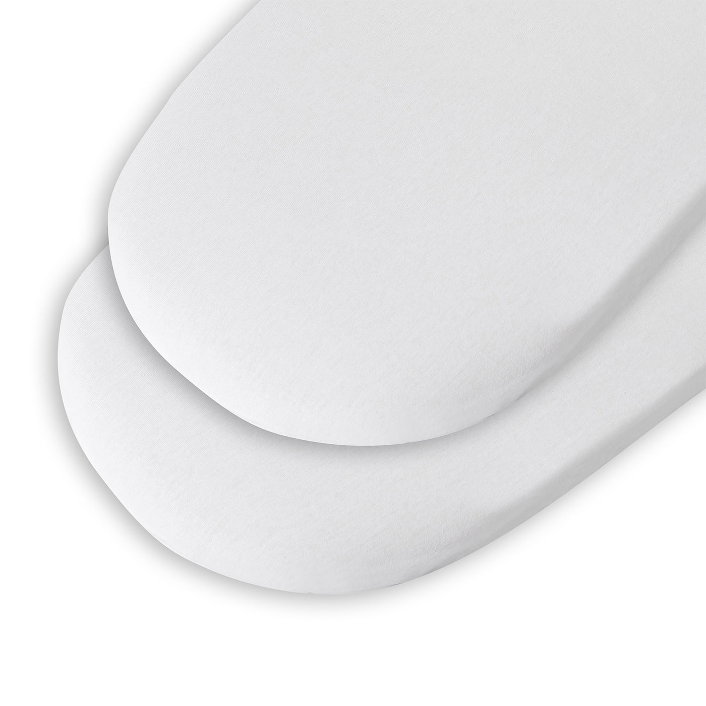 Jersey Cotton Fitted Sheets for Moses & Pram 2pk 82 x 38cm