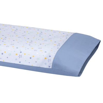 ClevaFoam Toddler Pillow Case - Blue