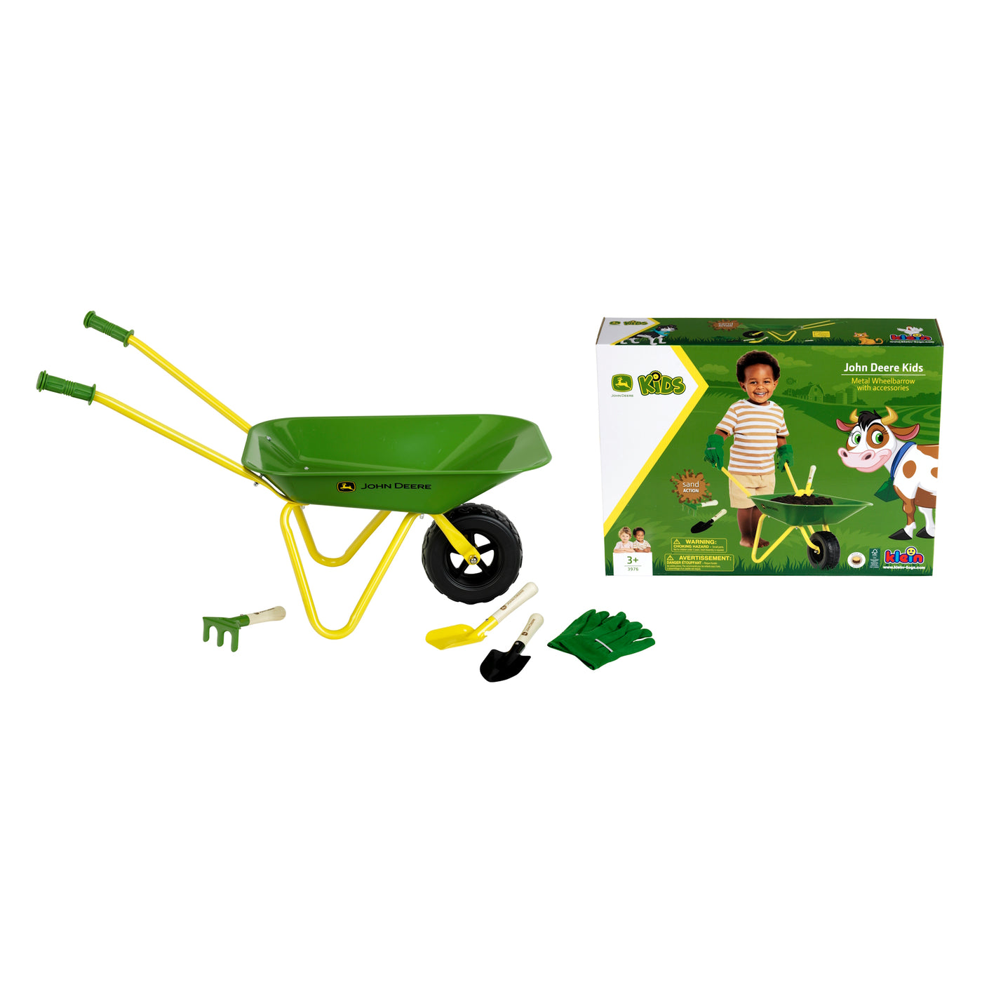Metal Wheelbarrow Set