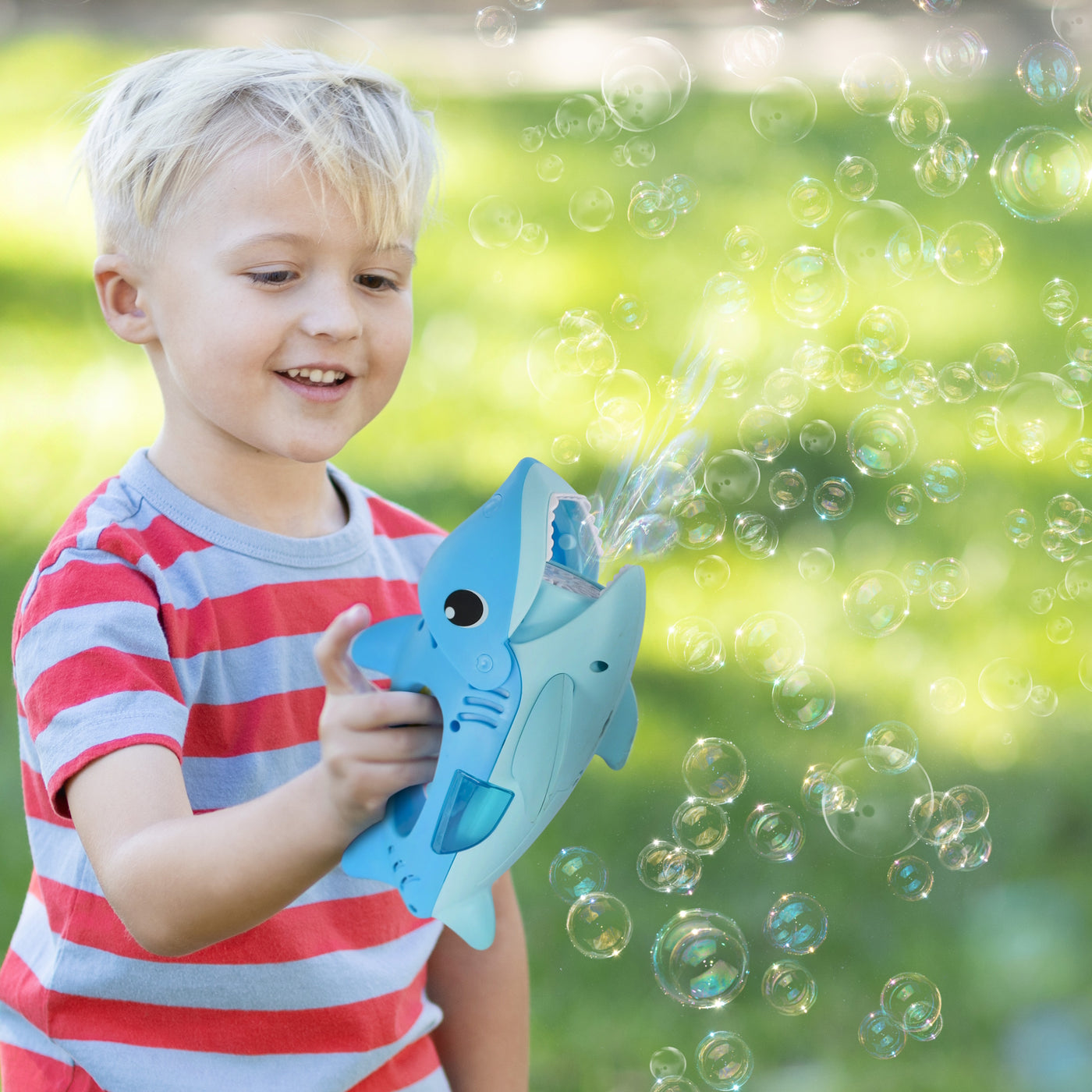 Handheld Shark Bubbler