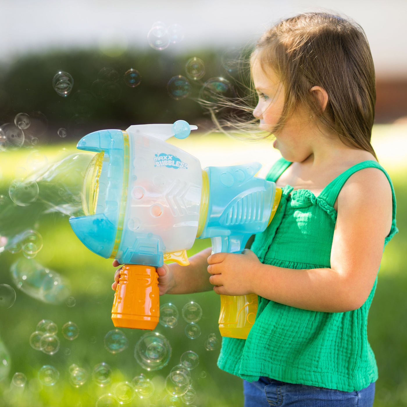 Handheld Bubble Bazooka
