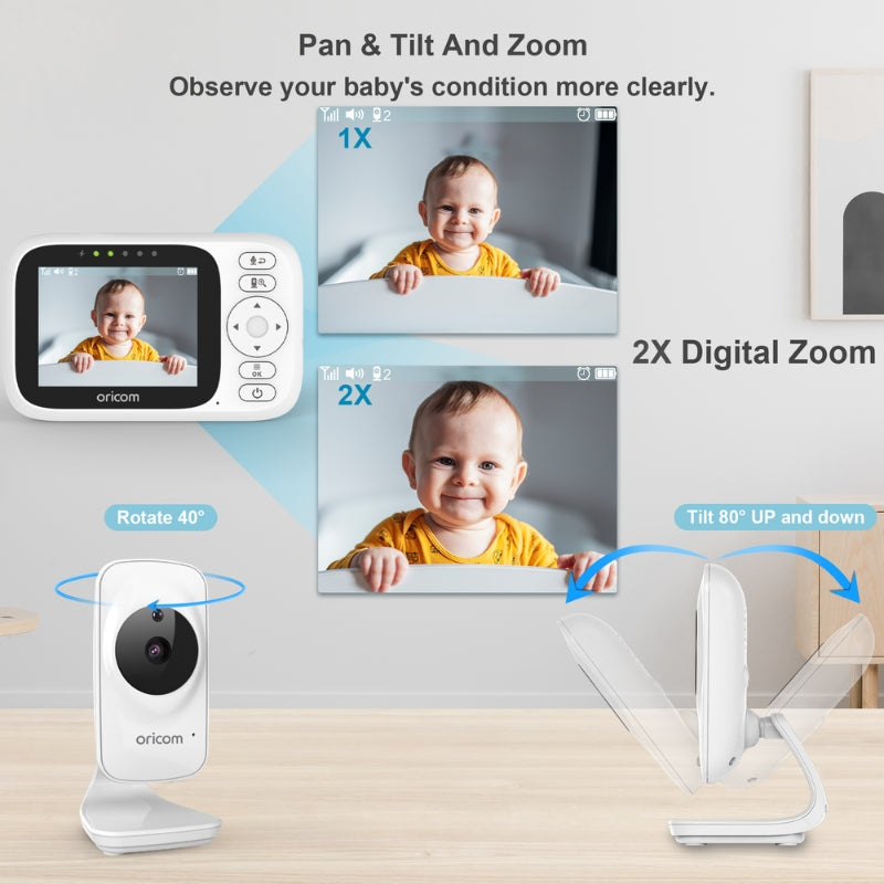 3.2" Video Baby Monitor