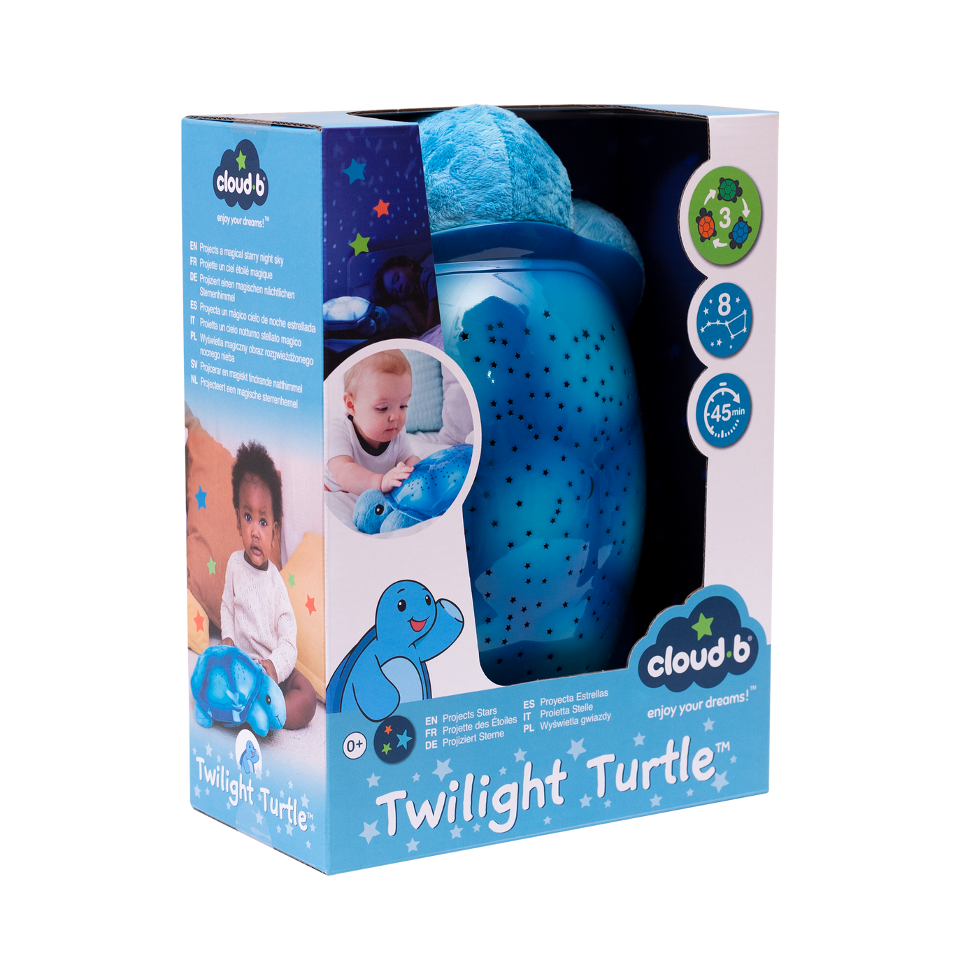 Twilight Turtle™ - Blue