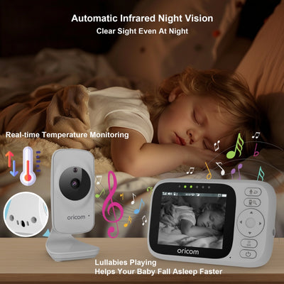 3.2" Video Baby Monitor