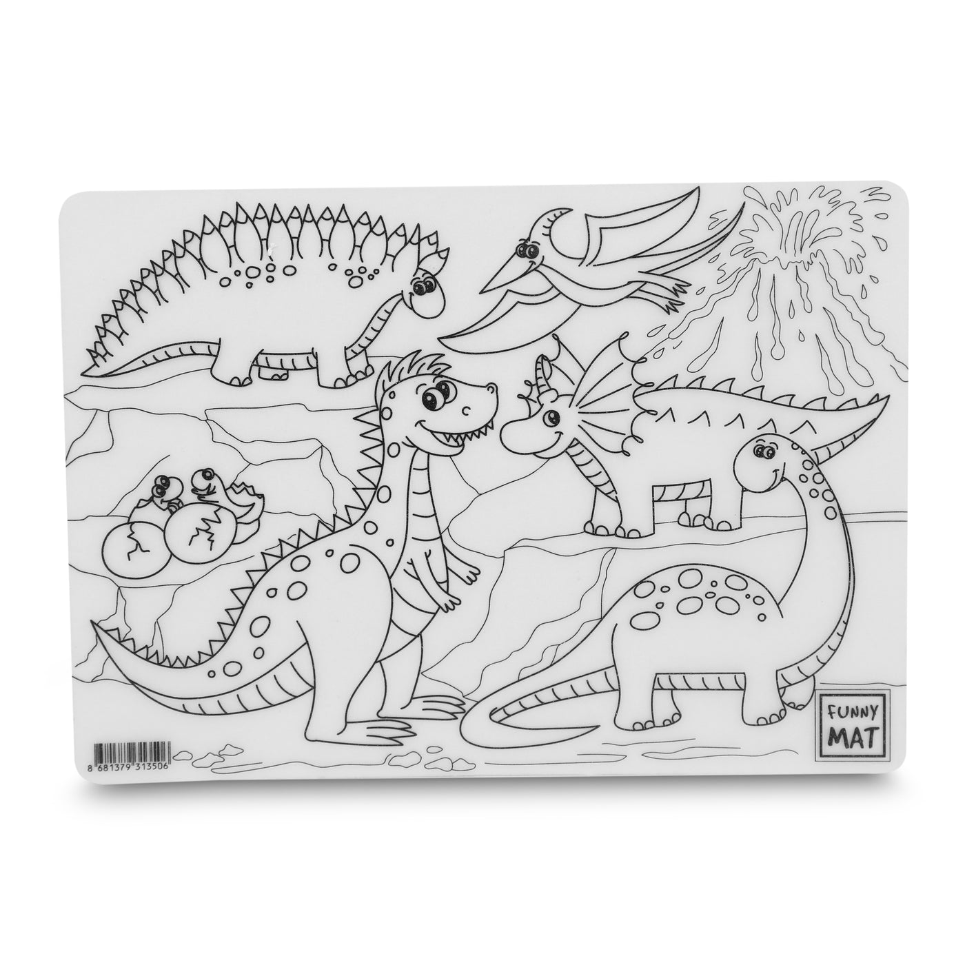 Funny Mat Small - Dinosaurs