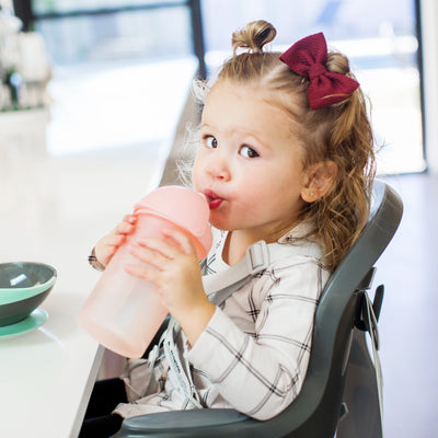 Swig Straw Bottle 270ml - Blush Pink