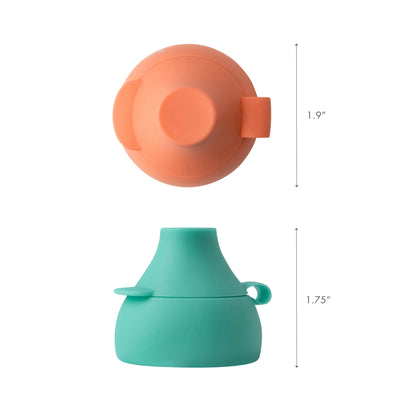 Snug Sip Bottle Topper With Case 2Pk