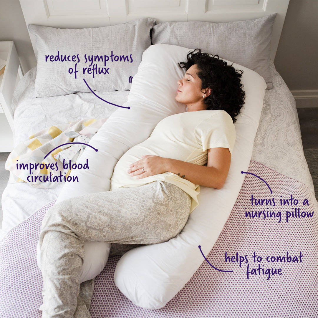 Therapeutic Body & Bump Maternity Pillow