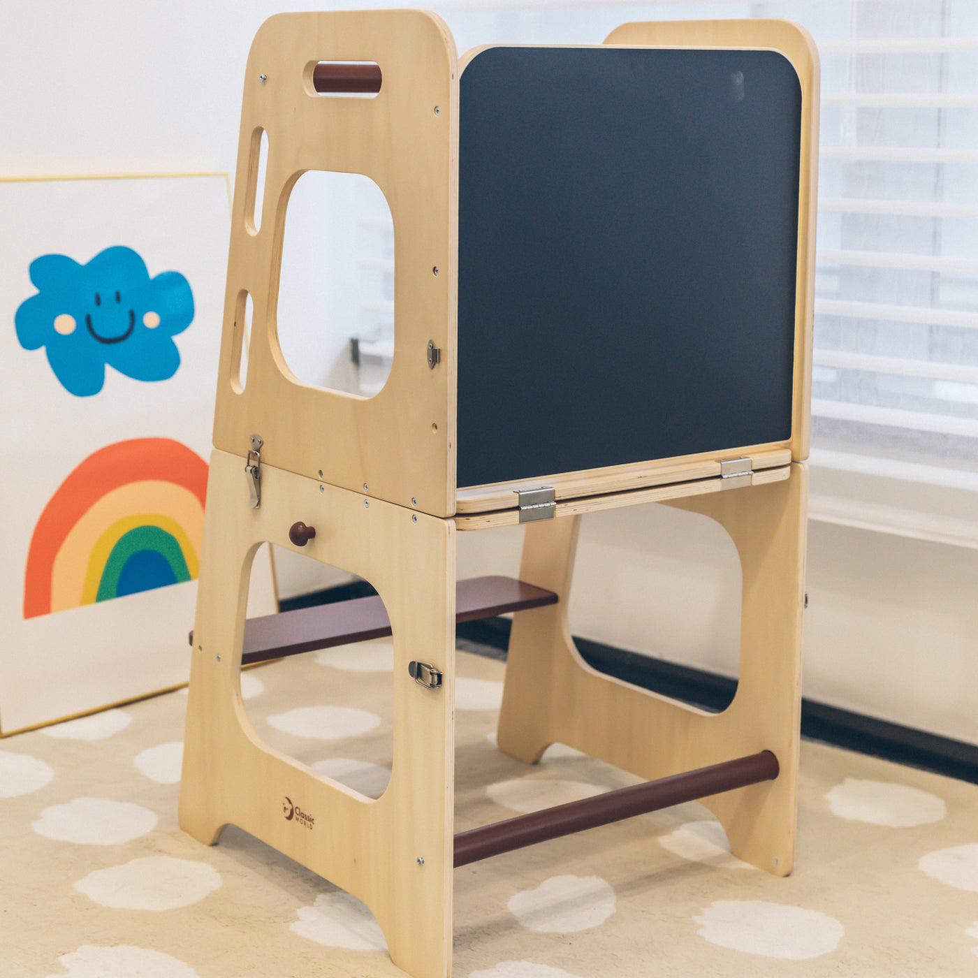 Convertible Helping Tower and Table