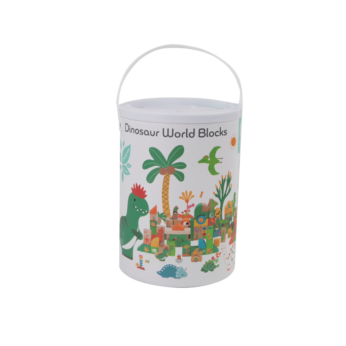100pc Dinosaur World Blocks
