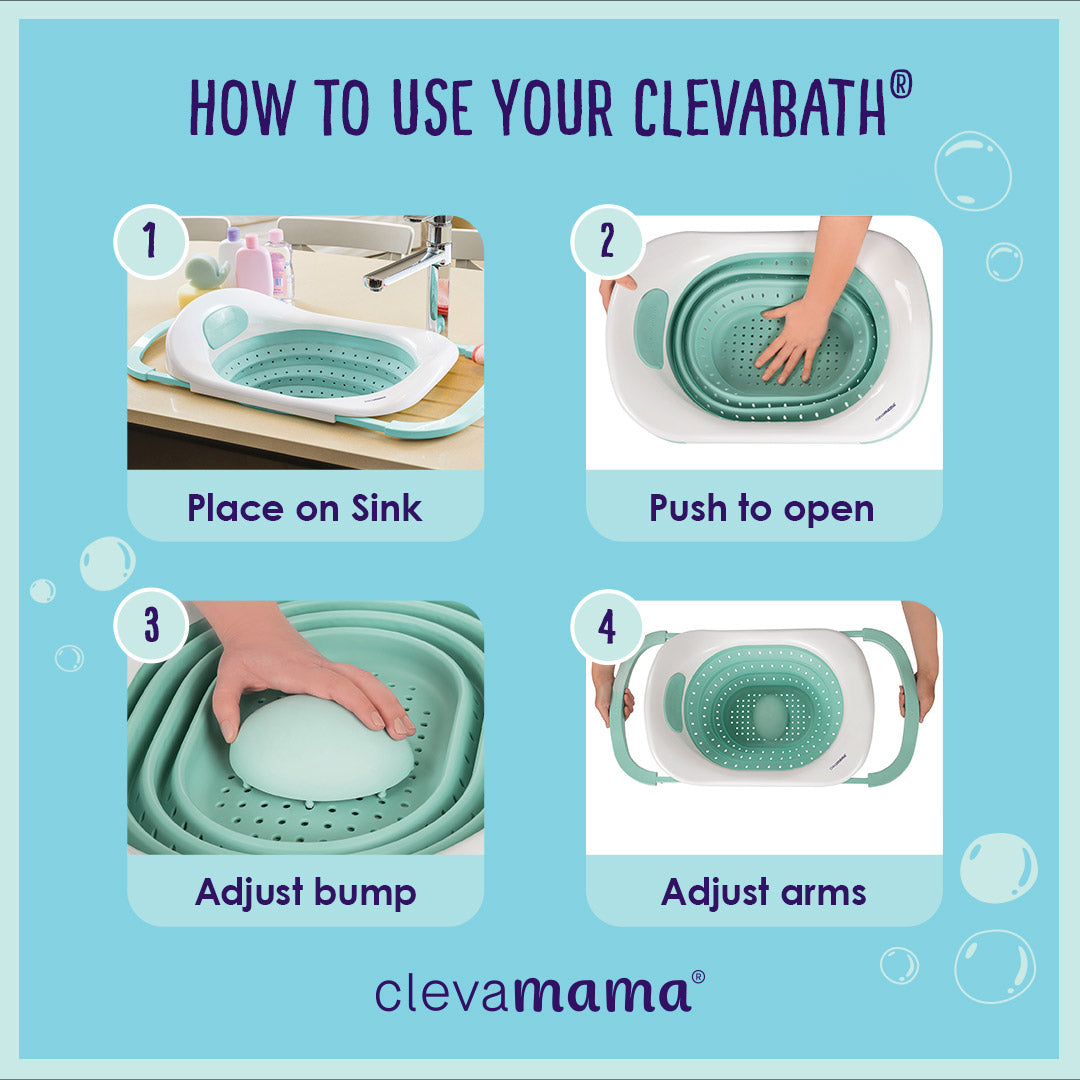 ClevaBath® The Baby Sink Bath