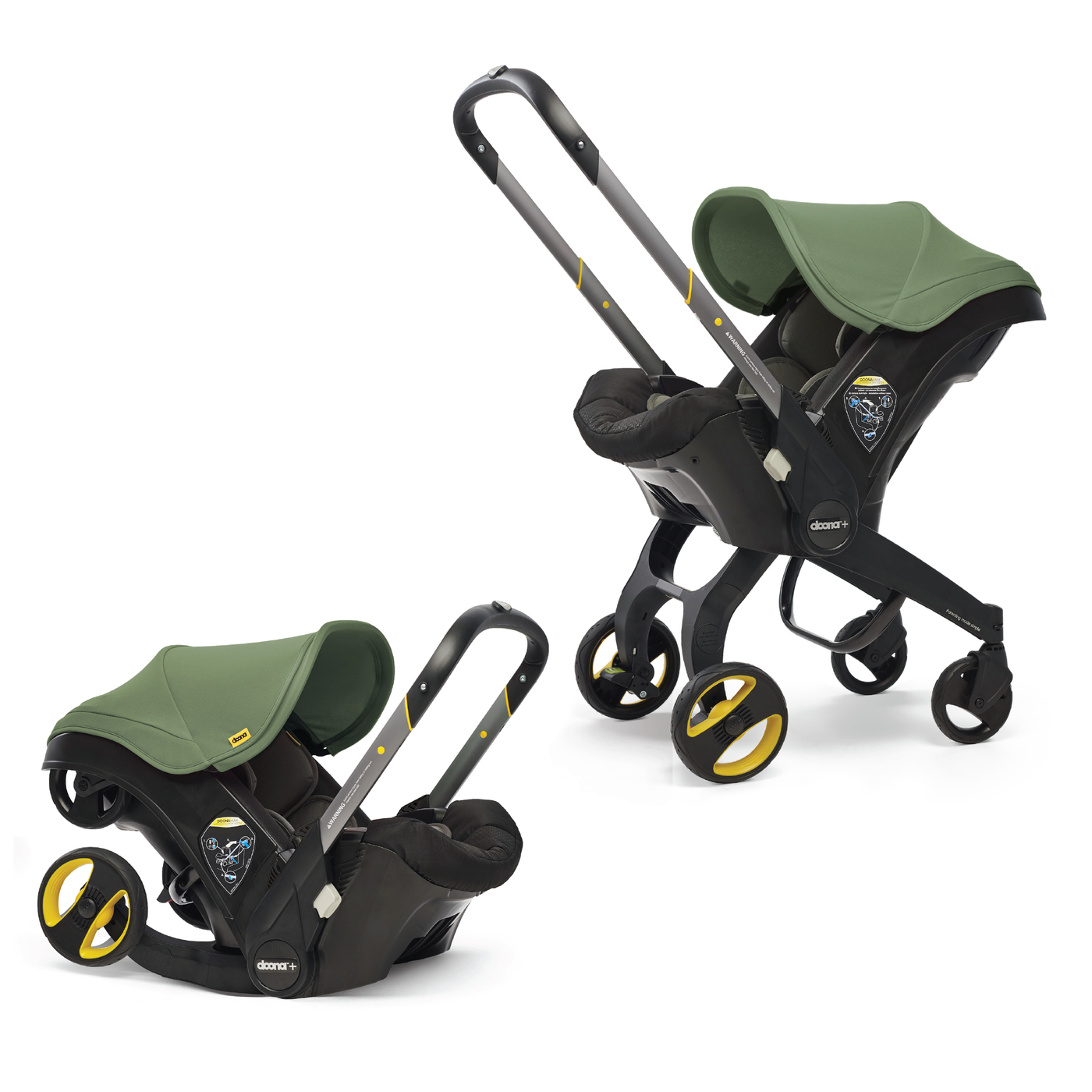 Infant Car Seat & Base - Desert Green