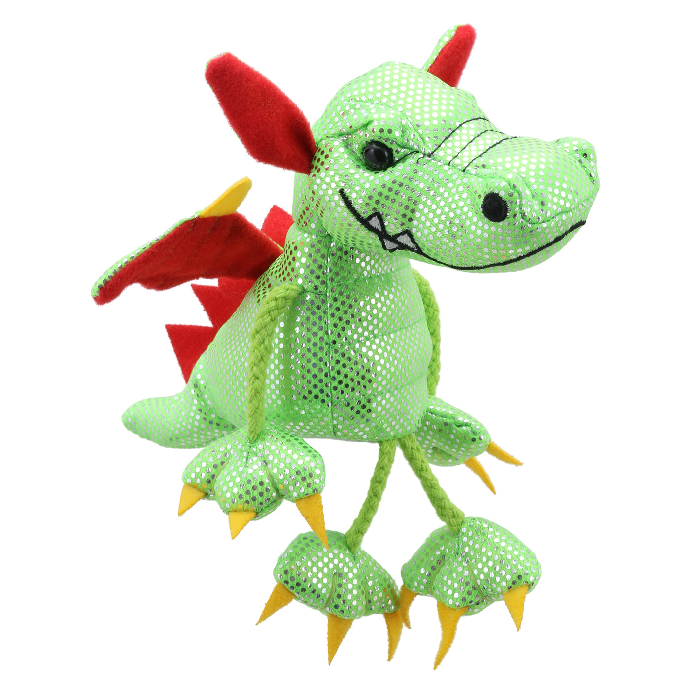 Finger Puppet - Dragon Green