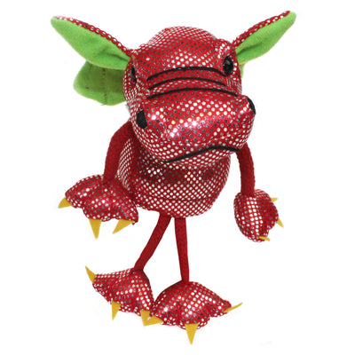 Finger Puppet - Dragon Red