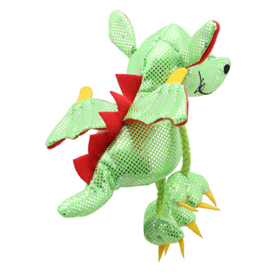 Finger Puppet - Dragon Green