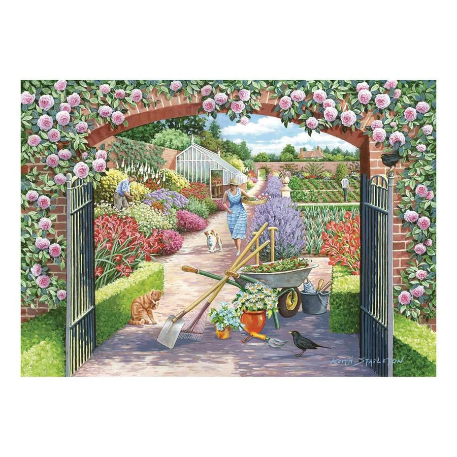Walled Garden - BIG 250 Piece Puzzle