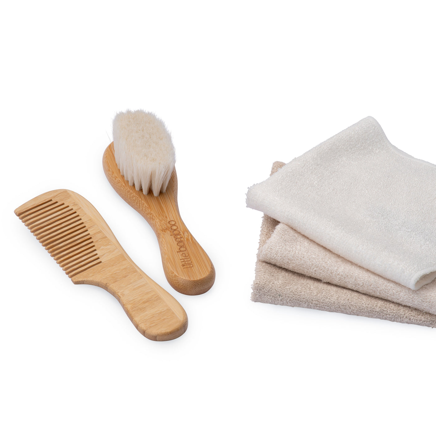 Bamboo Brush & Comb Set