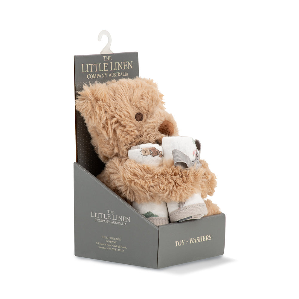 Plush Toy & Washers - Willow Bear