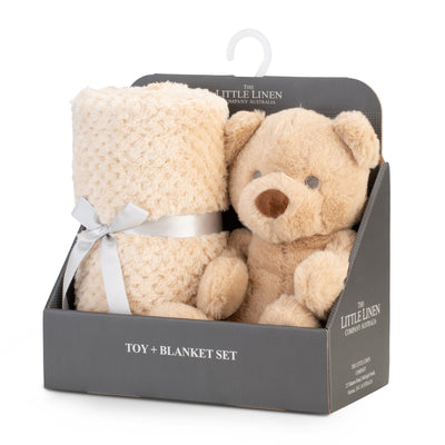 Plush Toy & Blanket - Nectar Bear