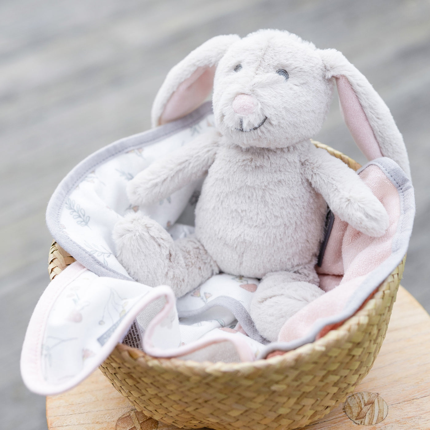 Plush Toy & Washers - Harvest Bunny