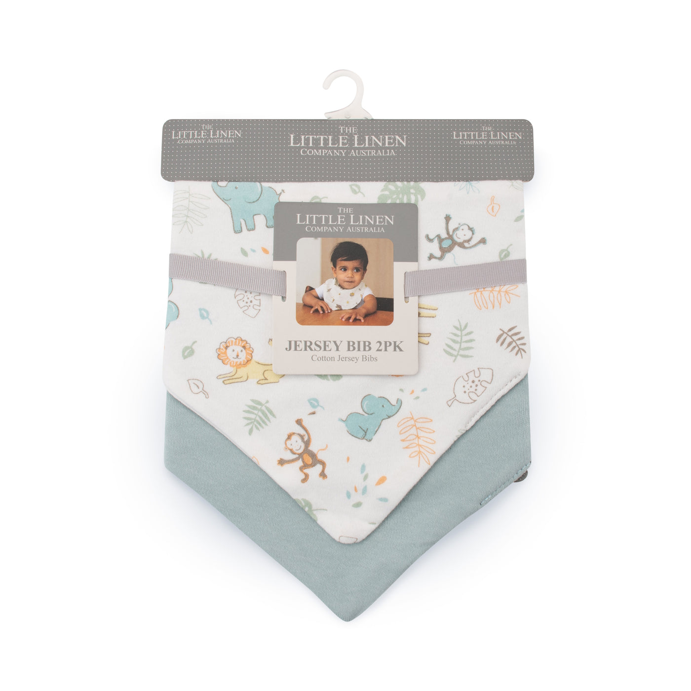 Jersey Bib 2pk - Savannah Giraffe