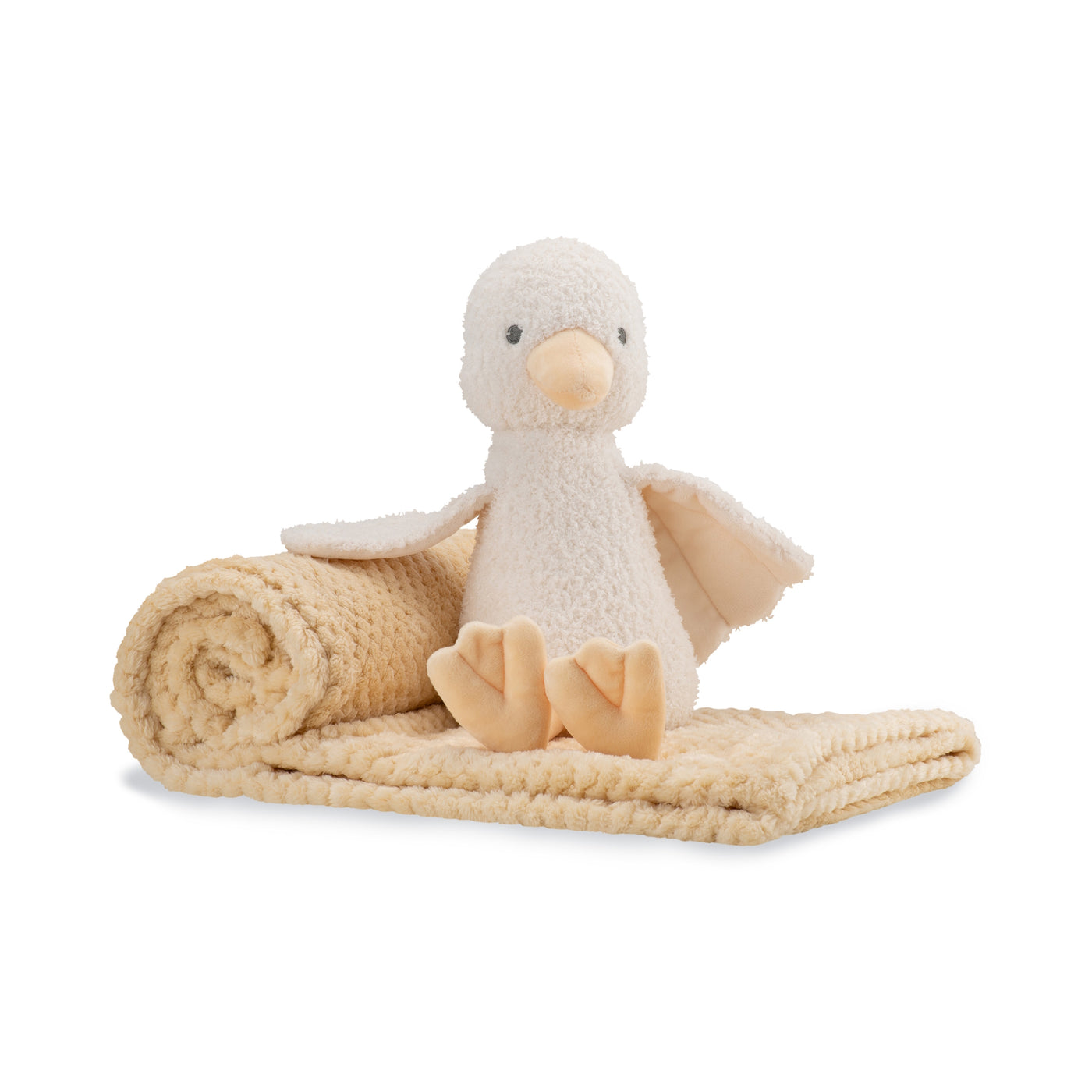 Plush Toy & Blanket - Fuzzy Duck