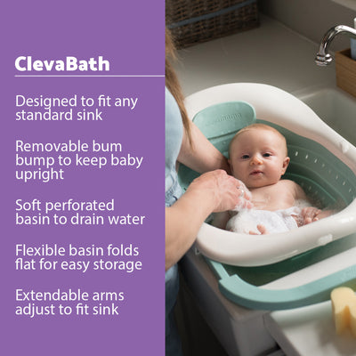 ClevaBath® The Baby Sink Bath