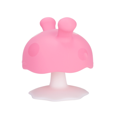 Mushroom Teether - Pink