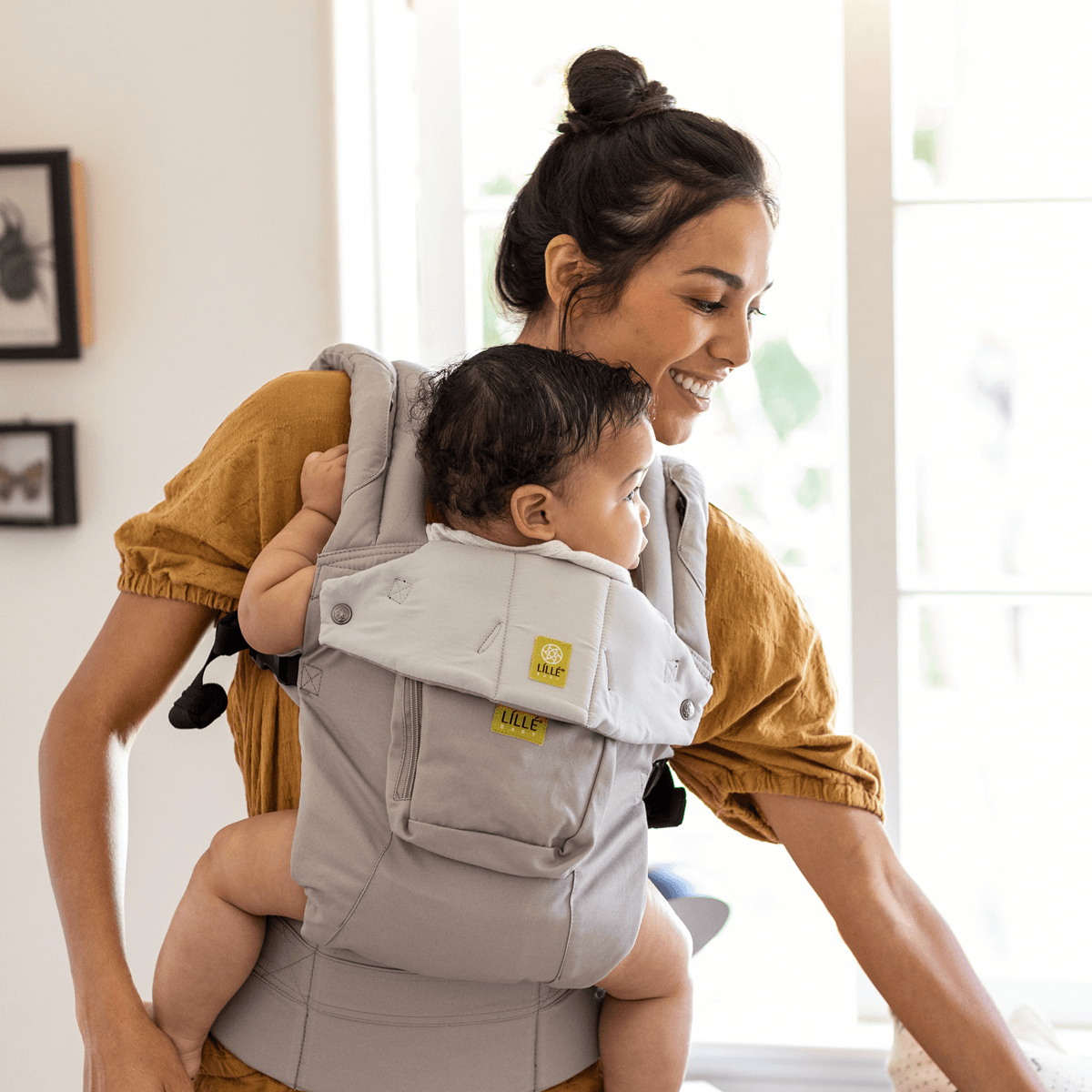 COMPLETE Original Baby Carrier - Stone - Belly Beyond 