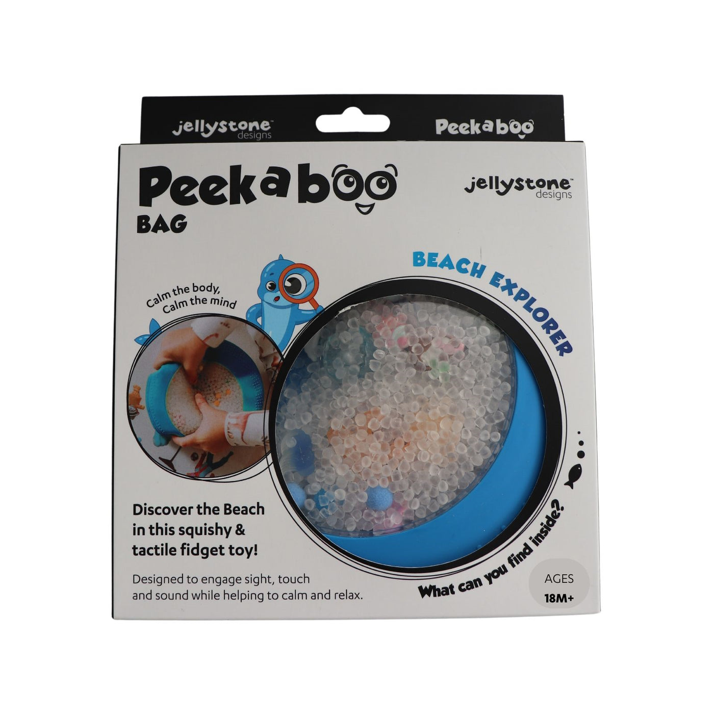 Peekaboo Sensory Bag - Beach