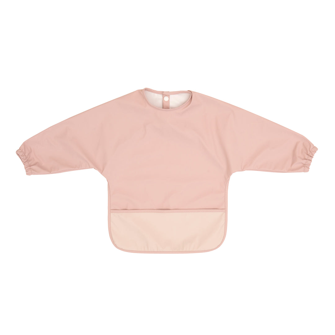Recycled Long Sleeve Bib - Two-tone Pink Recycled Long Sleeve Bib - Two-tone Pink