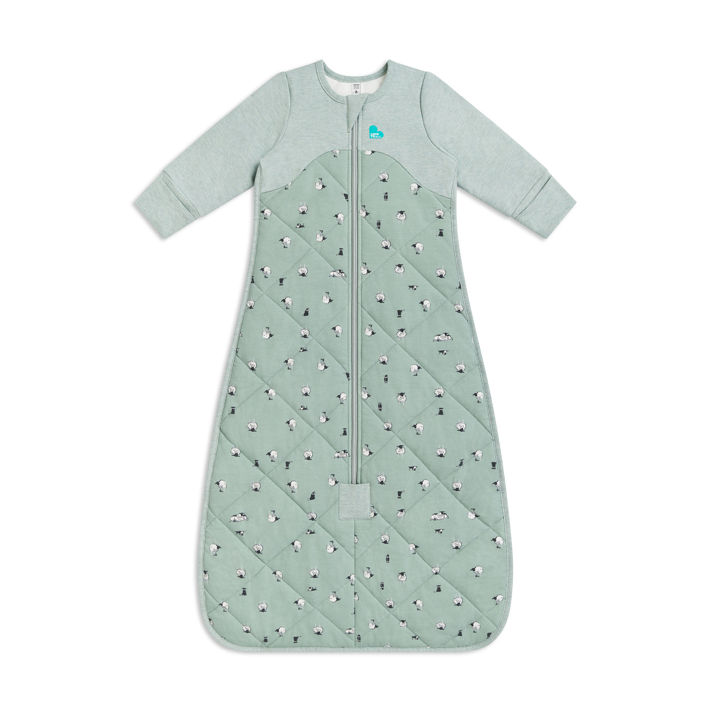 Sleep Bag Organic Warm 2.5 TOG - Lambs Best Friend Olive