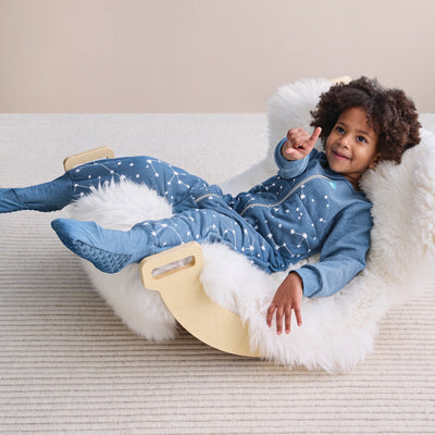 Sleep Suit Warm 2.5 TOG - Stellar Denim