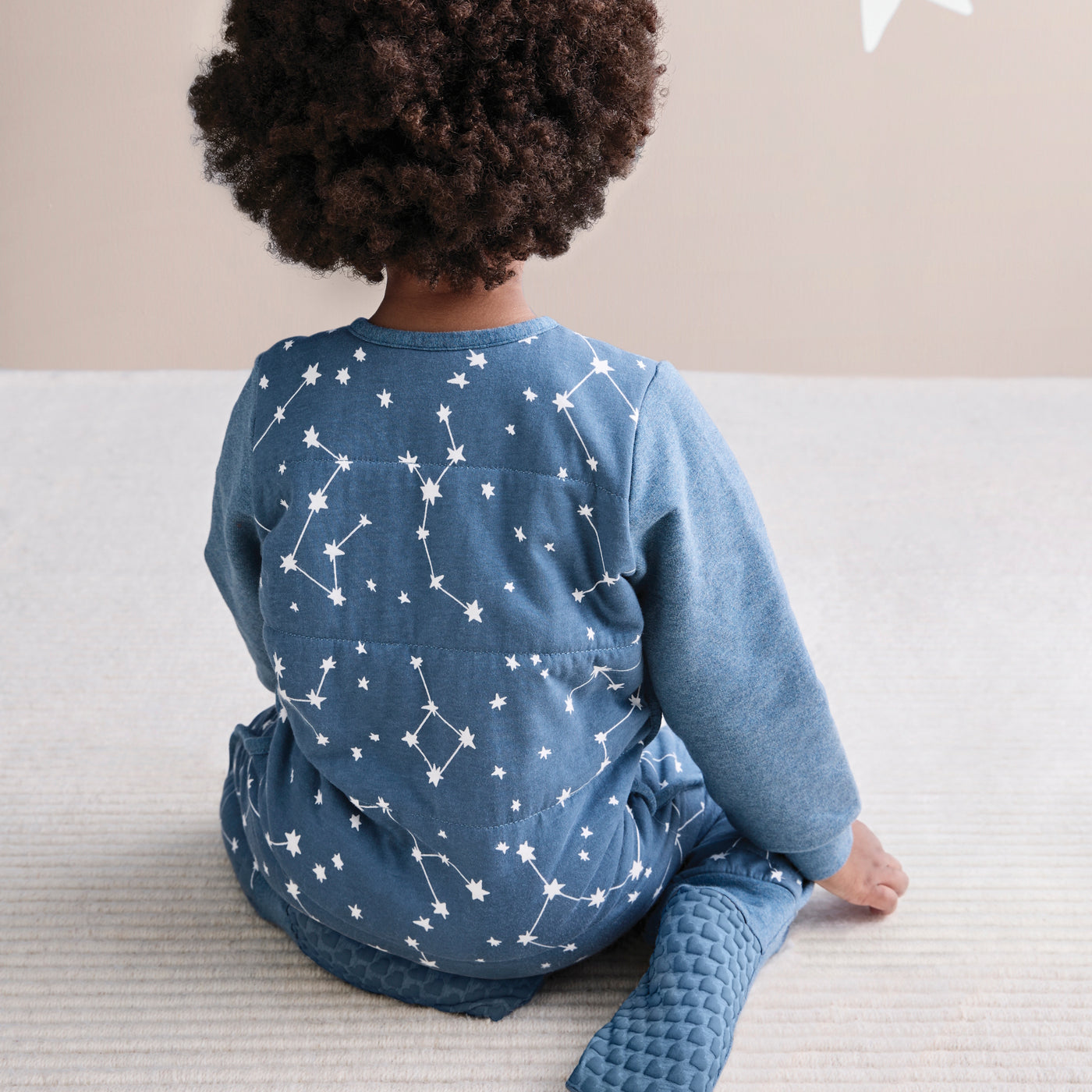 Sleep Suit Warm 2.5 TOG - Stellar Denim
