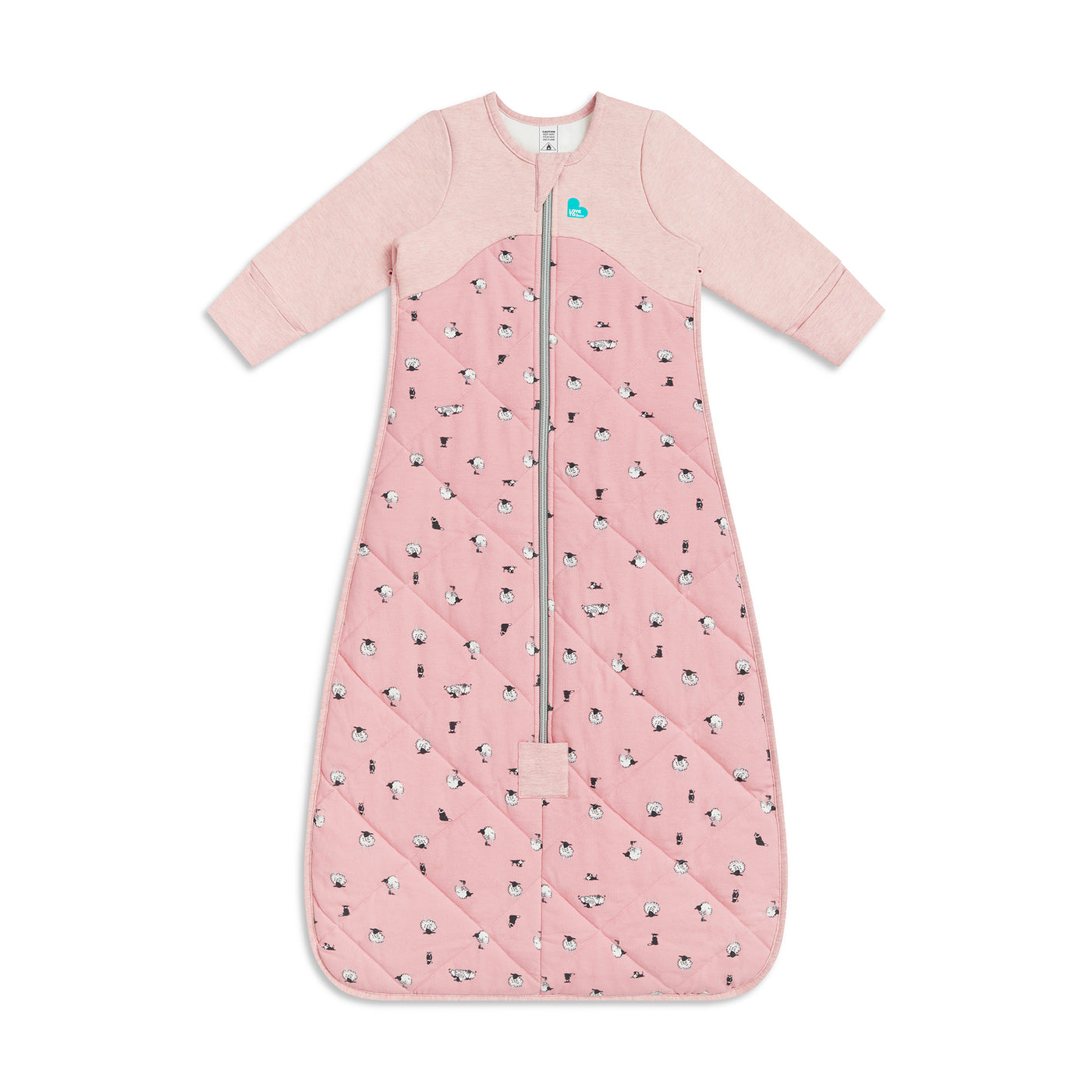 Sleep Bag Organic Warm 2.5 TOG - Lambs Best Friend Rose